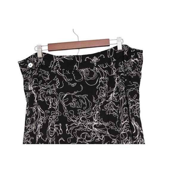 NWOT Soft Surroundings Maxi Skirt Size 2X Black Classic Flowy Career Office Boho - Picture 8 of 12